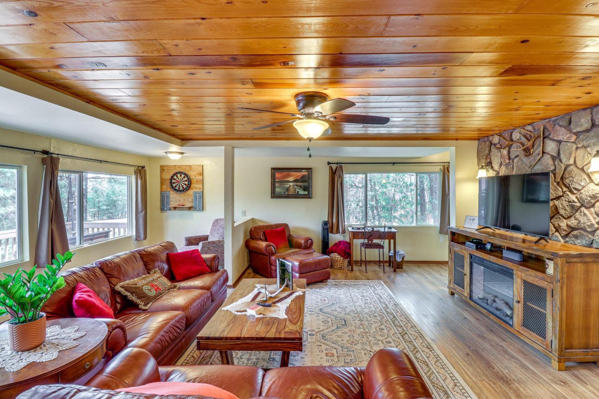 Show Low Cabin With Bbq And Fire Pit Pets Welcome! ภายนอก รูปภาพ